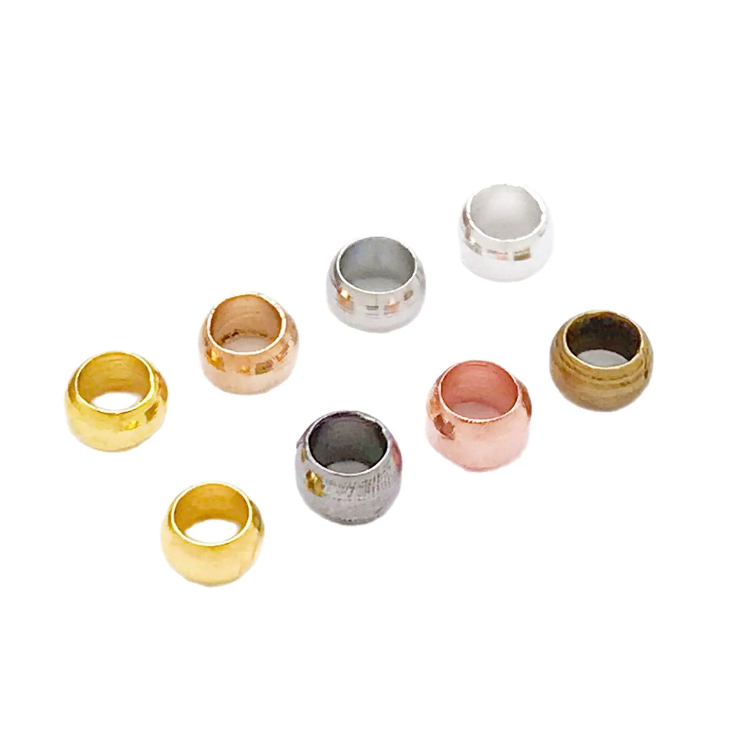 Copper Alloy Positioning Clamp Bead Spacer Bead for Bracelet Necklace Jewelry Making