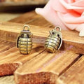 22x11MM Antique Silver Zinc Alloy Grenade Charm Pendant for DIY Necklace Bracelet Jewelry Making