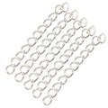 Iron Necklace Bracelet Extension Chain Adjustable Tail Chain for DIY Jewelry Findings