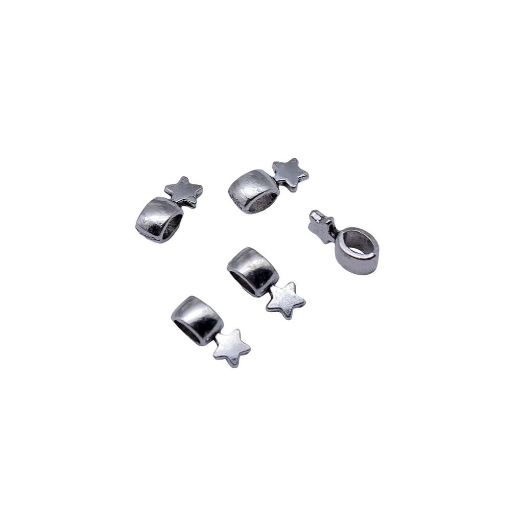 8.5x4x3.8mm 0.23g Antique Silver Zinc Alloy Small Star Charm Pendant for Necklace Bracelet DIY Jewelry
