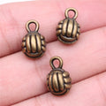 10mm 3.3g Multicolor Zinc Alloy 3D Volleyball Charm Pendant for DIY Bracelet Necklace Jewelry Making