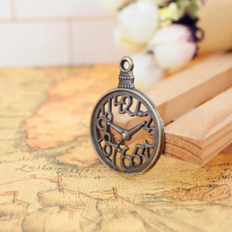 37x28MM Antique Silver Zinc Alloy Charm Pendant for DIY Necklace Bracelet Jewelry Making