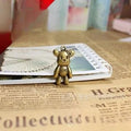 29x16MM Antique Silver Zinc Alloy Bear Charm Pendant for DIY Necklace Bracelet Jewelry Making