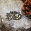 47x29MM Antique Silver Zinc Alloy Peacock Charm Pendant for DIY Necklace Bracelet Jewelry Making