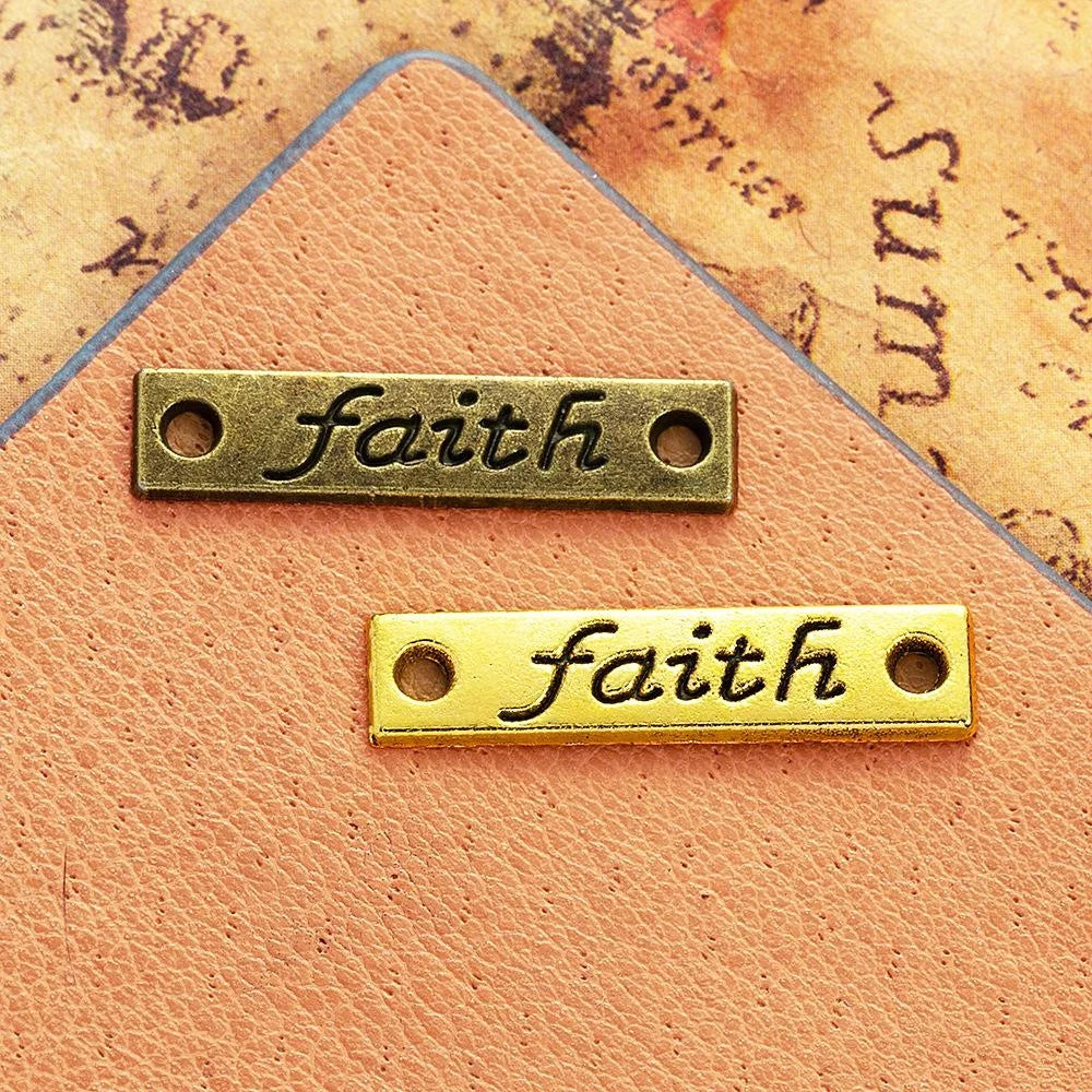 26x6MM Zinc Alloy Charm Pendant for DIY Necklace Bracelet Jewelry Making