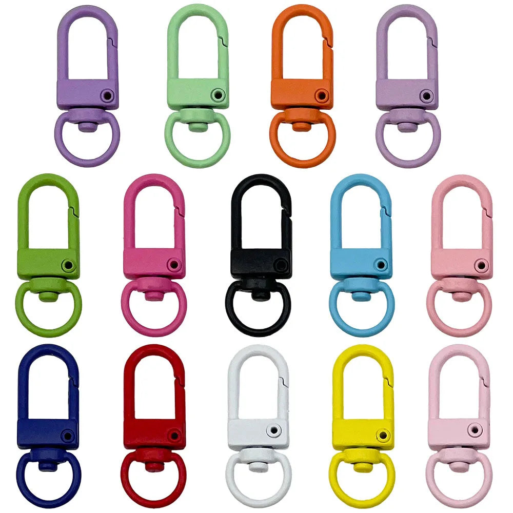 Enamel Zinc Alloy Spring Clasps Style 2141