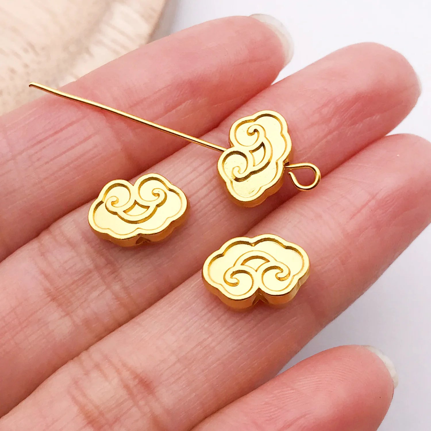 Vintage Zinc Alloy Loose Spacer Beads for DIY Jewelry Accessories
