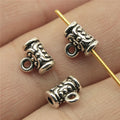 7x7x4mm 0.5g Multi-Color Zinc Alloy Pendant Bail Connectors for DIY Necklace Charm Jewelry Making