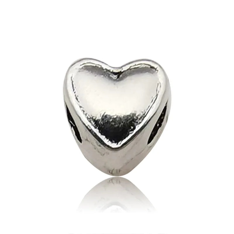 Antique Silver Zinc Alloy Large Hole Spacer Beads for DIY Bracelet Bangle Jewelry