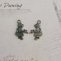 30MM Zinc Alloy Girl Charm Pendant for DIY Necklace Bracelet Jewelry Making