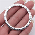 54x54mm 6.7g Multicolor Zinc Alloy Large Round Ring Connector Charm Pendant for DIY Jewelry Making