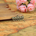 24x11MM Antique Silver Zinc Alloy Four Leaf Clover Charm Pendant for DIY Necklace Bracelet Jewelry Making