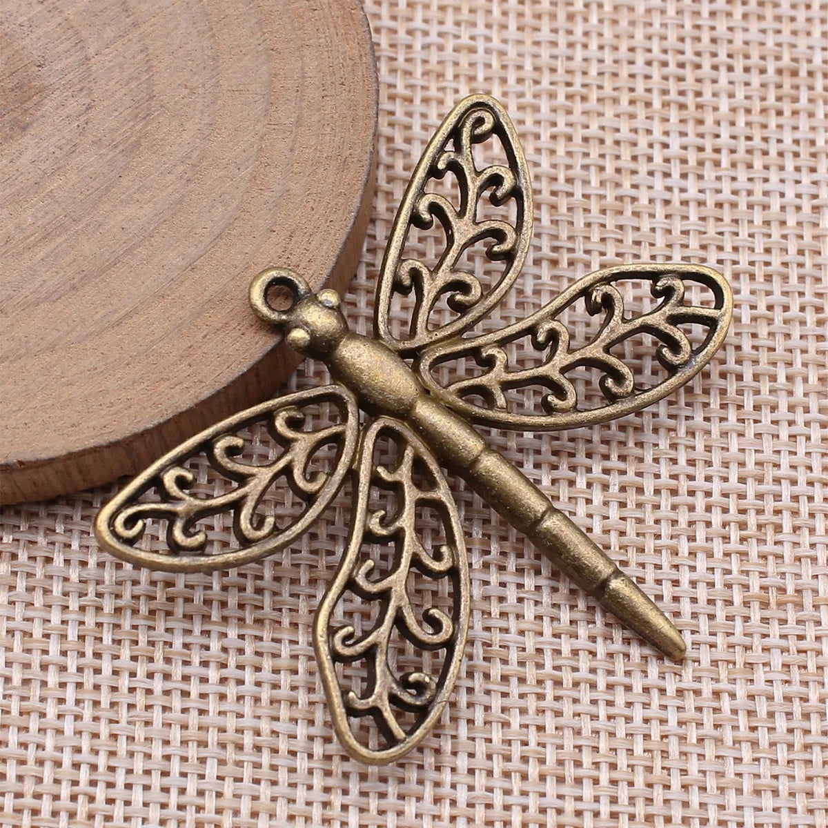 43x47mm 7.5g Multicolor Zinc Alloy Dragonfly Charm Pendant for DIY Necklace Bracelet Jewelry Making