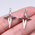 27x17mm 1.13g Multicolor Zinc Alloy Shining Star Charm Pendant for DIY Necklace Bracelet Jewelry Making