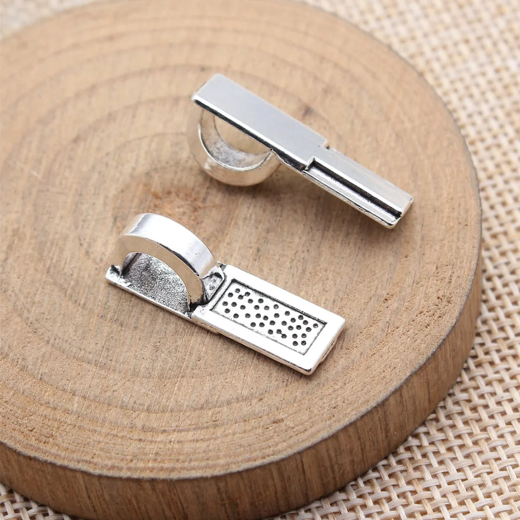 25x7.7x8.5mm 2.2g Multicolor Zinc Alloy Shovel Pendant Bail Clasp for DIY Charm Jewelry Making