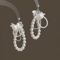 Runway Style Handmade Geometric Flower Drop Earrings Eco-Friendly Copper Elegant Designer Jewelry