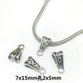 Zinc Alloy Three Way Bail Connector Beads for DIY Bracelet Necklace Bead Making