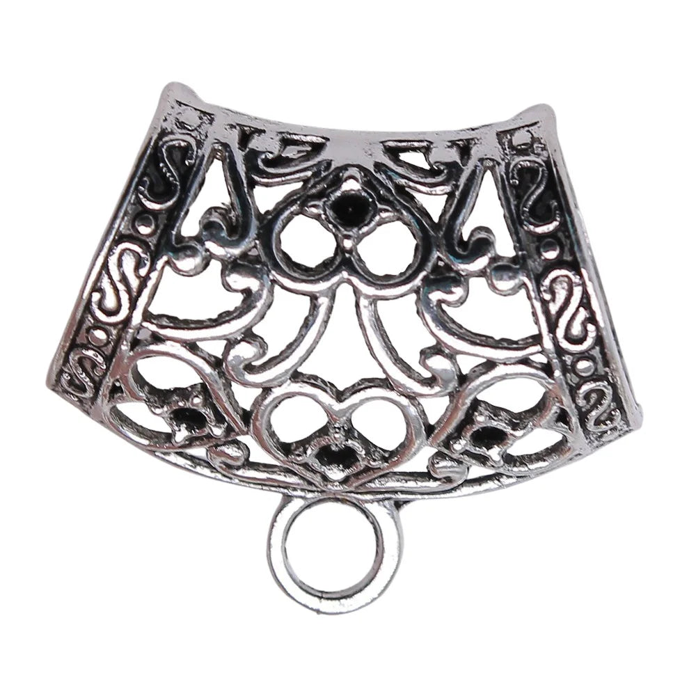 43x32mm 8.7g Zinc Alloy Oval Scarf Buckle Jewelry Finding for DIY Shawl and Bag Accessories