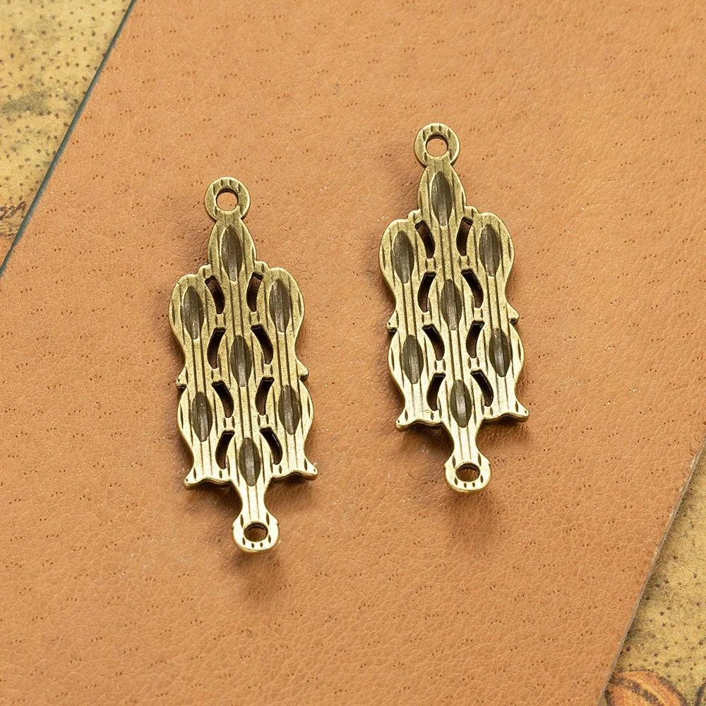 44x15MM Zinc Alloy Fish Charm Pendant for DIY Necklace Bracelet Jewelry Making