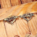 36x25MM Antique Silver Zinc Alloy Wing Heart Charm Pendant for DIY Necklace Bracelet Jewelry Making