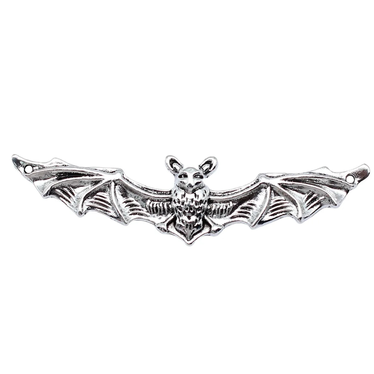 65x17mm 4g Antique Silver Zinc Alloy Bat Charm Pendant for Necklace Bracelet DIY Jewelry Making