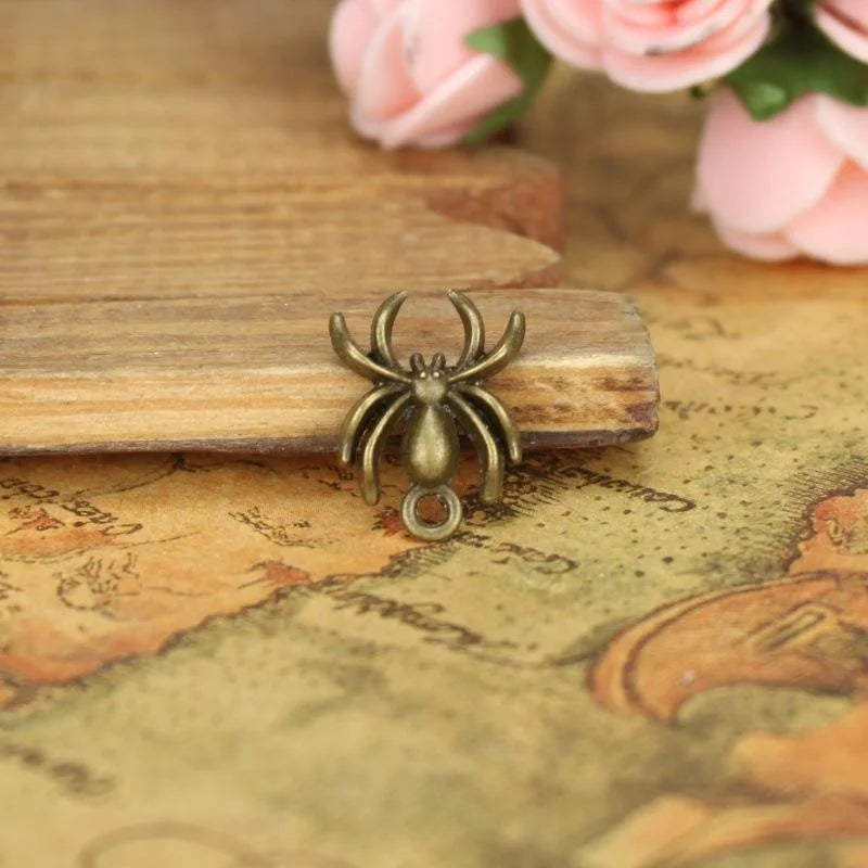 17x13MM Antique Silver Zinc Alloy Charm Pendant for DIY Necklace Bracelet Jewelry Making