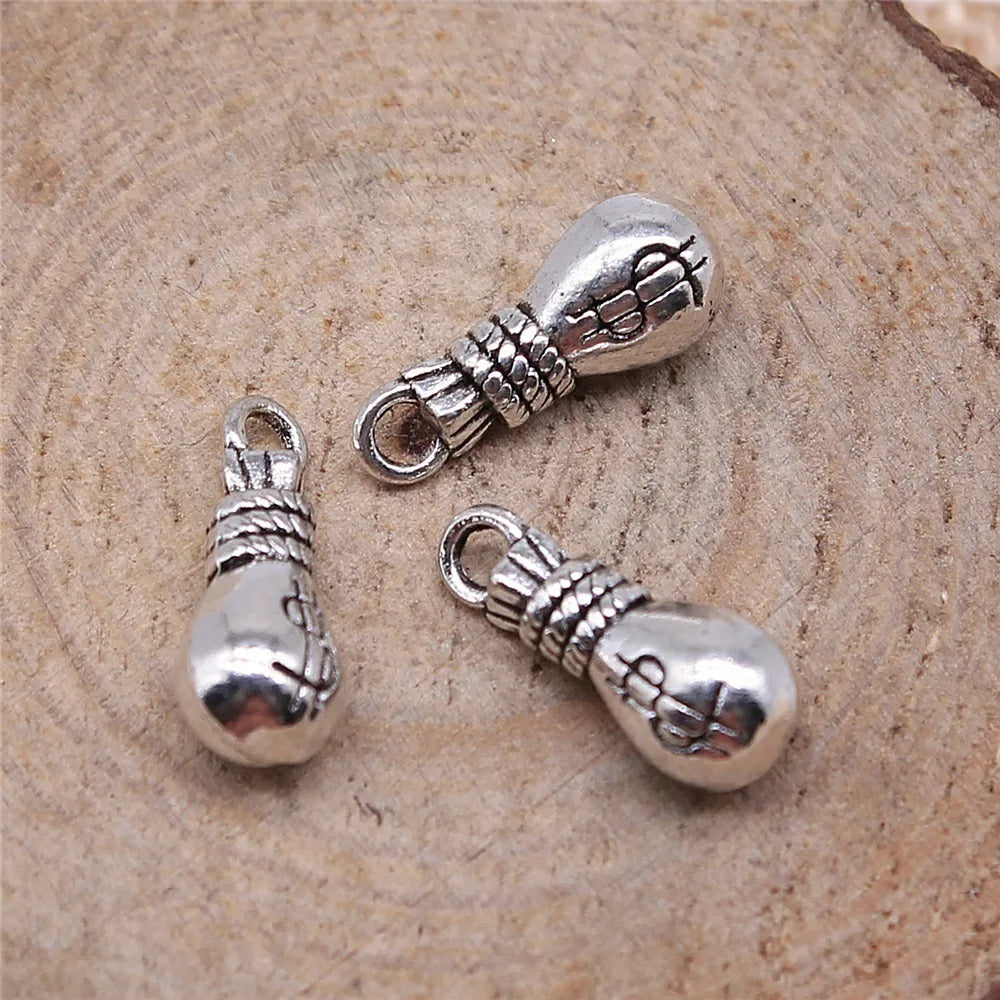 16x8x7mm 1.6g Multicolor Zinc Alloy Money Bag Charm Pendant for DIY Necklace Bracelet Jewelry Making