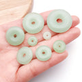 Glass Chinese Style Peace Buckle Loose Beads for Bracelet Necklace Jewelry Findings