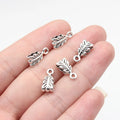 14x6.3x4.7mm 0.62g Multicolor Zinc Alloy Leaf Three-Way Connector Charm for DIY Necklace Bracelet Jewelry Making