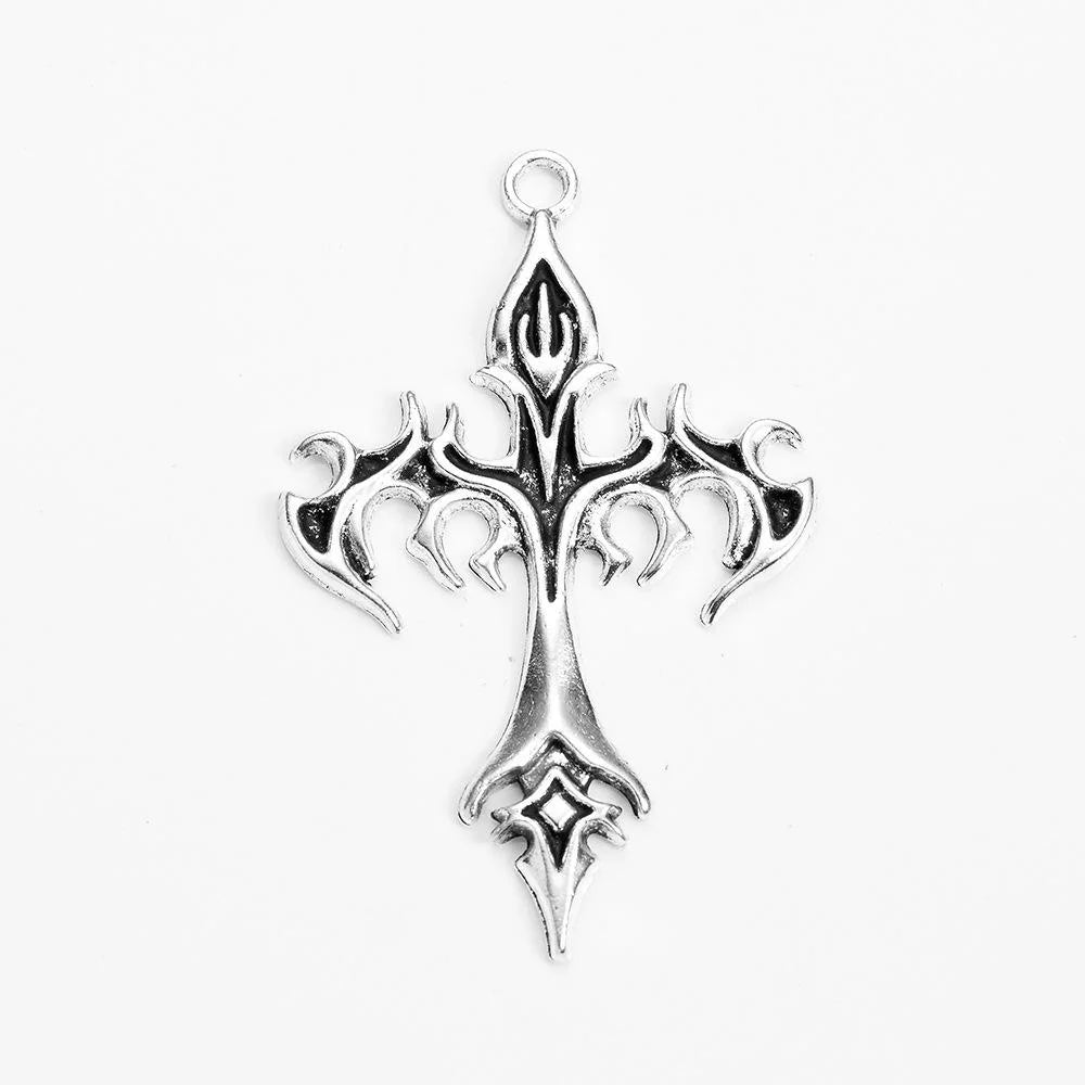 54x34MM Zinc Alloy Charm Pendant for DIY Necklace Bracelet Jewelry Making