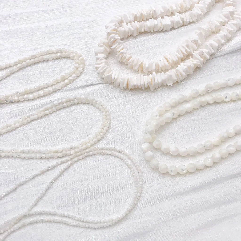 Natural Shell Irregular White Chip Beads for DIY Necklace Bracelet Jewelry Making
