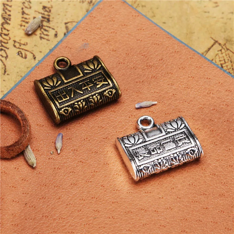 17x15MM Zinc Alloy Lock Charm Pendant for DIY Necklace Bracelet Jewelry Making