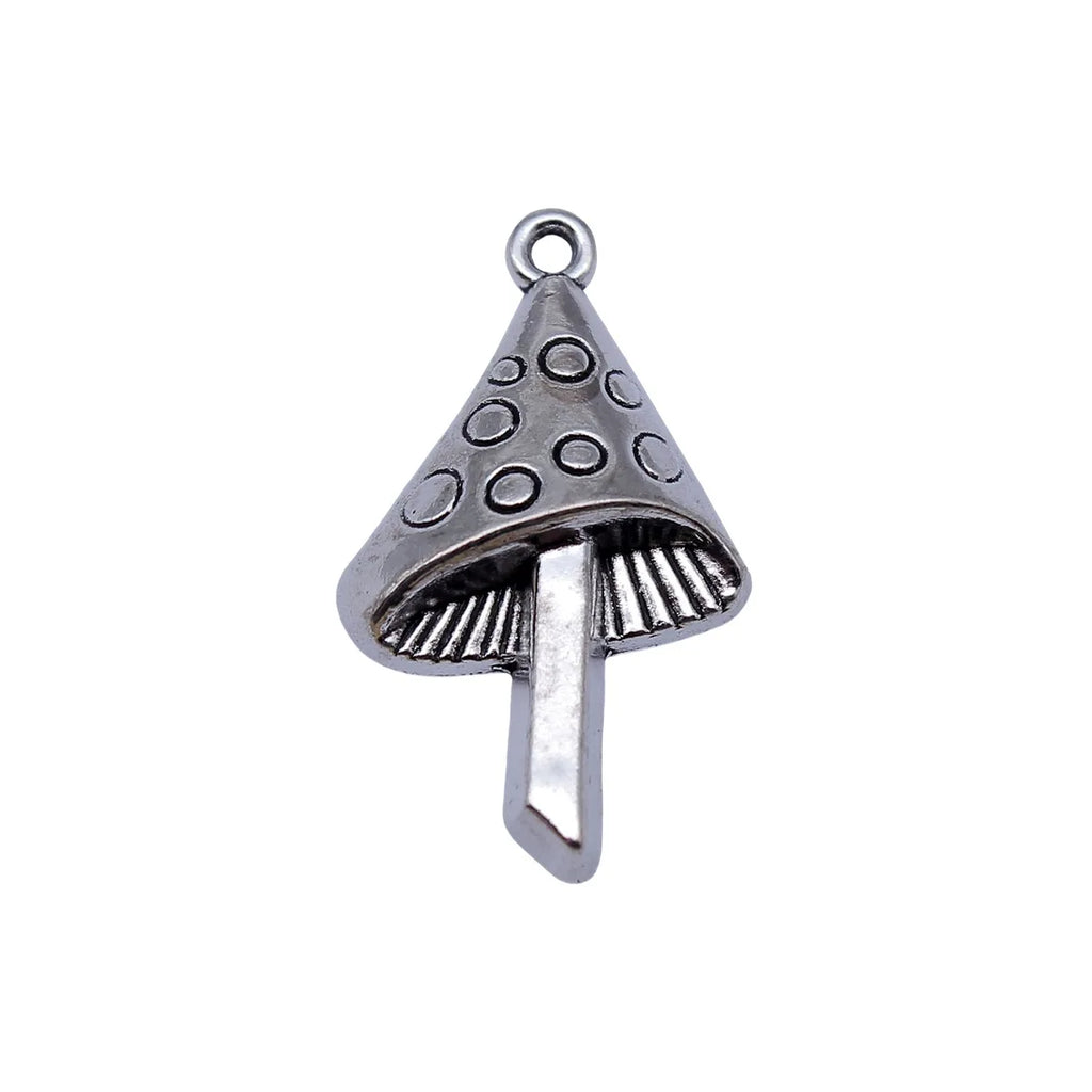29x17mm 2.4g Multicolor Zinc Alloy Mushroom Charm Pendant for DIY Bracelet Necklace Jewelry Making