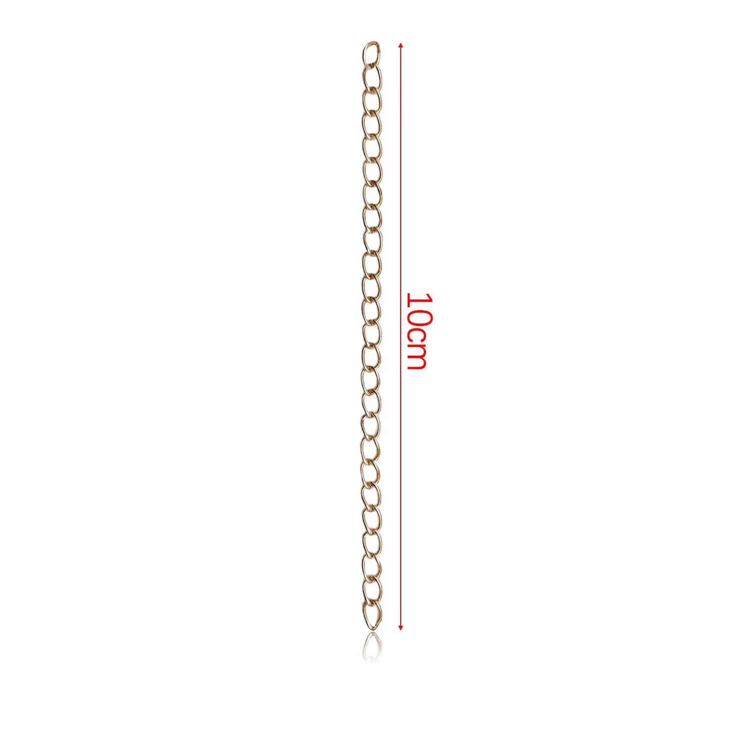 Zinc Alloy English Letter Chain with Lobster Clasp Jewelry Findings for Bag Charms