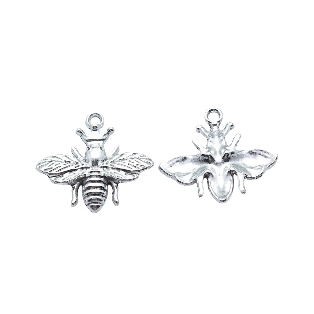 25x24mm 2g Multicolor Zinc Alloy Crown Bee Charm Pendant for DIY Necklace Bracelet Jewelry