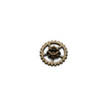 14MM Antique Silver Zinc Alloy Charm Pendant for DIY Necklace Bracelet Jewelry Making