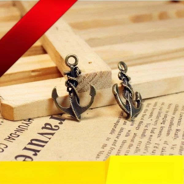 24x19MM Antique Silver Zinc Alloy Double Sided Charm Pendant for DIY Necklace Bracelet Jewelry Making