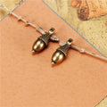 20x7MM Zinc Alloy Acorn Charm Pendant for DIY Necklace Bracelet Jewelry Making