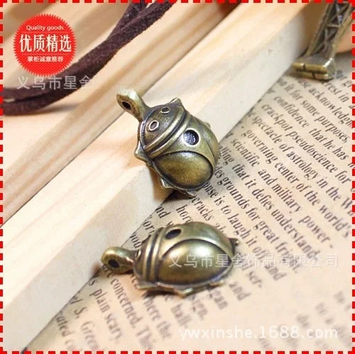 21x15MM Zinc Alloy Beetle Charm Pendant for DIY Necklace Bracelet Jewelry Making