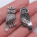 33x15mm 2.5g Multicolor Zinc Alloy Owl Cat Charm Pendant for DIY Necklace Bracelet Jewelry Making