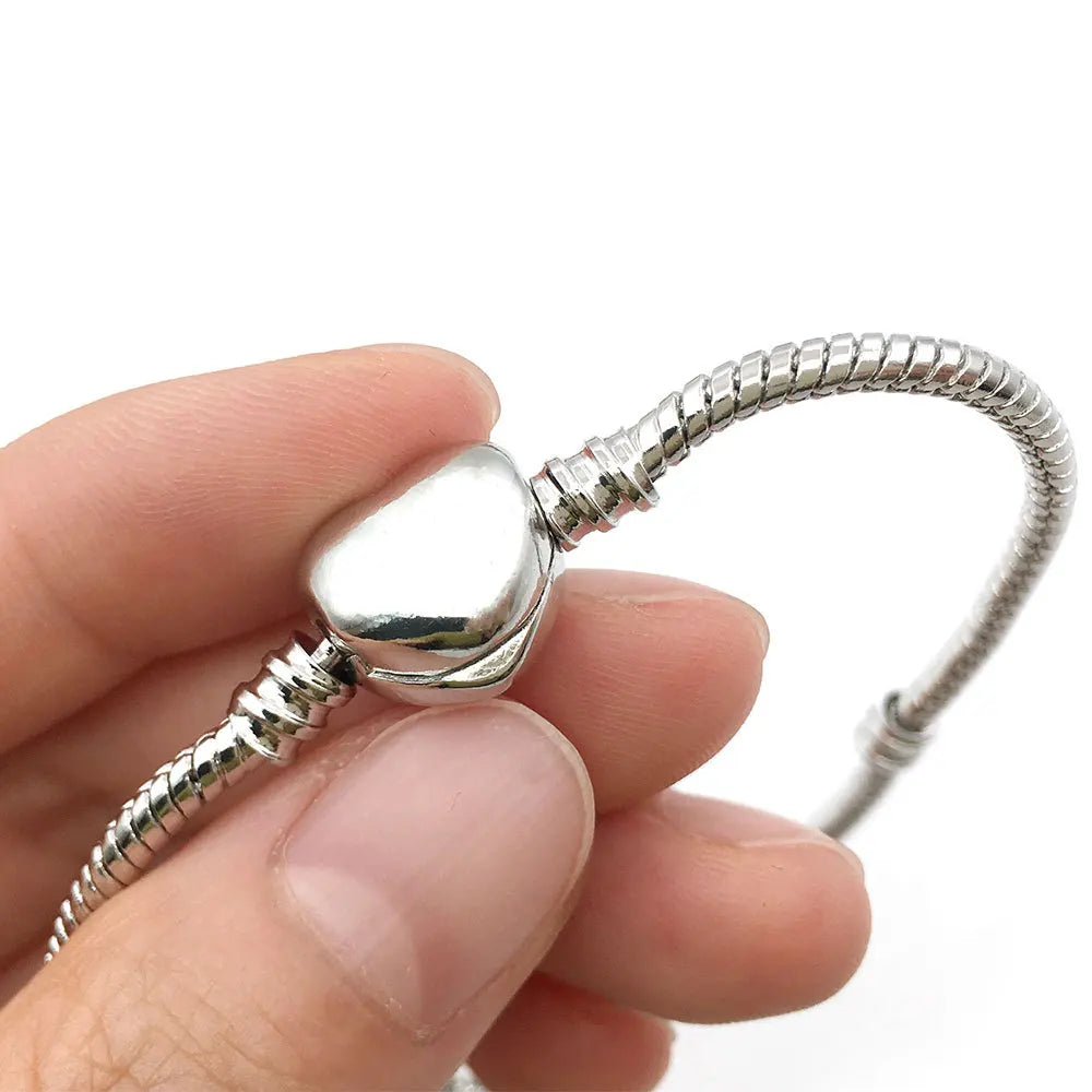 Copper Adjustable Basic Bracelet Jewelry Findings for DIY Charm Bracelet Making
