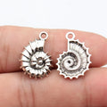 22x15mm 1.5g Multicolor Zinc Alloy Conch Shell Charm Pendant for DIY Necklace Bracelet Jewelry