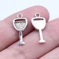 9x20mm 0.6g Zinc Alloy Charm Pendants for DIY Jewelry Accessories