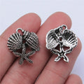 23x20mm 2.2g Zinc Alloy Shell Starfish Conch Charm Pendant for DIY Ocean Jewelry Making