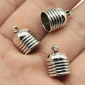 13x10x10mm 1.1g Antique Silver Zinc Alloy Tassel Cap Bead for DIY Handmade Tassel Jewelry Accessories