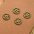 15MM Antique Silver Zinc Alloy Charm Pendant for DIY Necklace Bracelet Jewelry Making