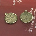 21MM 1215G Antique Silver Zinc Alloy Tag Charm Pendant for DIY Necklace Bracelet Jewelry Making