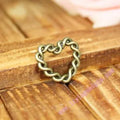 21x20MM Antique Silver Zinc Alloy Heart Charm Pendant for DIY Necklace Bracelet Jewelry Making