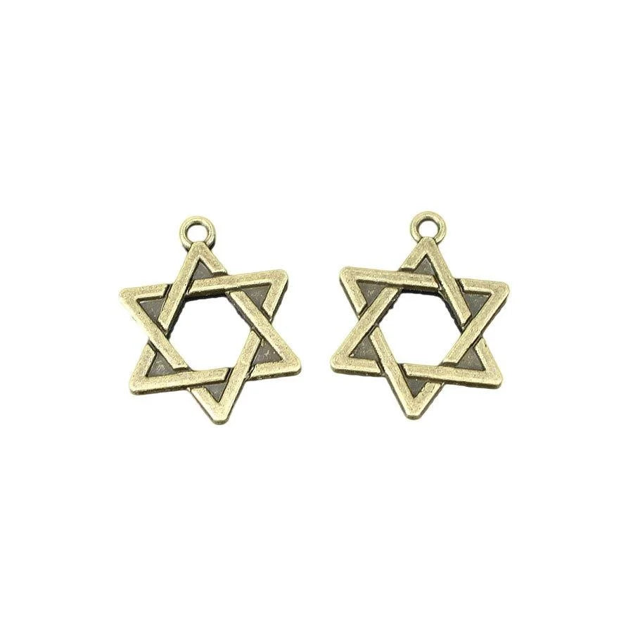 18MM Antique Silver Zinc Alloy Charm Pendant for DIY Necklace Bracelet Jewelry Making