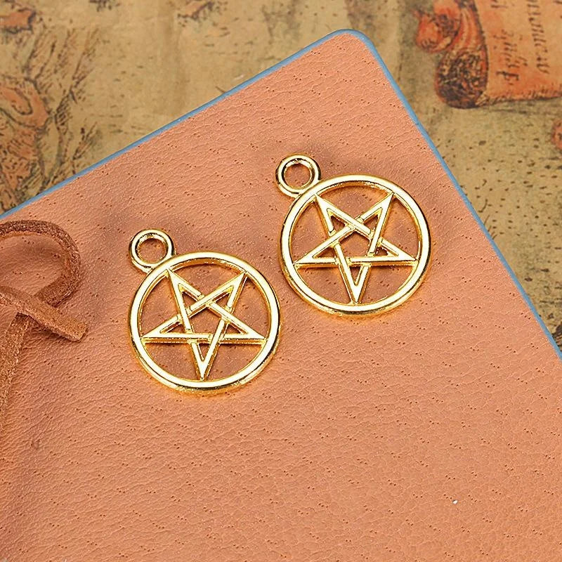 20MM Zinc Alloy Charm Pendant for DIY Necklace Bracelet Jewelry Making